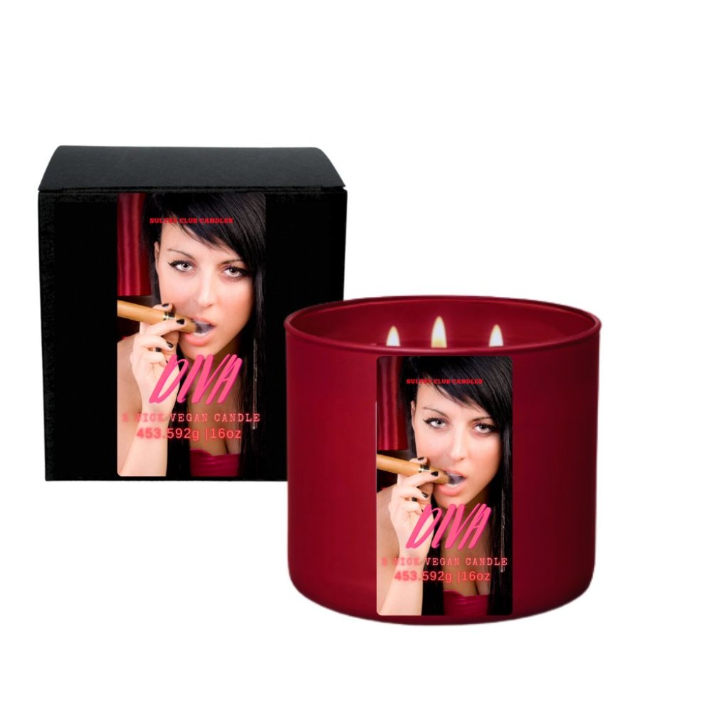 DIVA Edp by Ungaro (Type) 3 Wick Candle